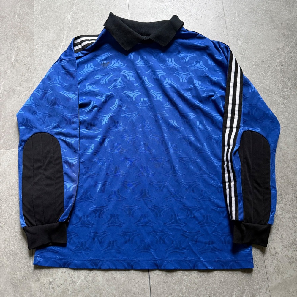Vintage Adidas Long Sleeve Tango Goalkeeper Soccer Jersey Size L